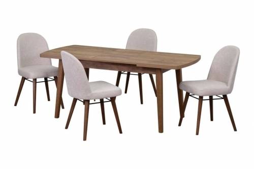 Mara Sandalye Aras Mutfak Masası 80x140 