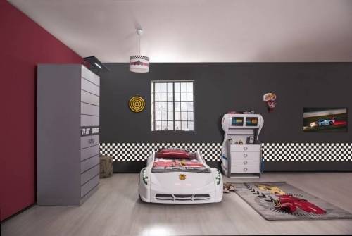 Titi Garage Set - Beyaz 